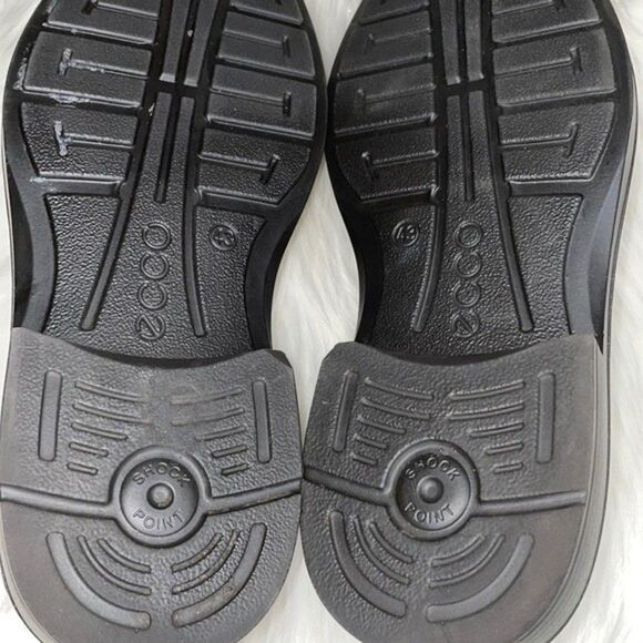 ECCO Helsinki Classic Bike Toe Loafer Sz - Picture 8 of 11